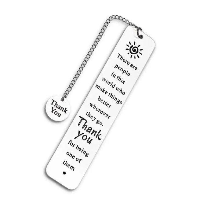 Stainless Steel Bookmark