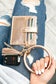 Key Ring ID Wallet Bracelet - Multiple Colors