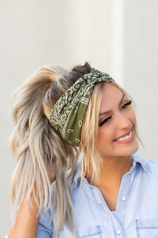 Bandana Twist Headbands