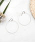 Matte Hoop Earrings - Gold/Silver